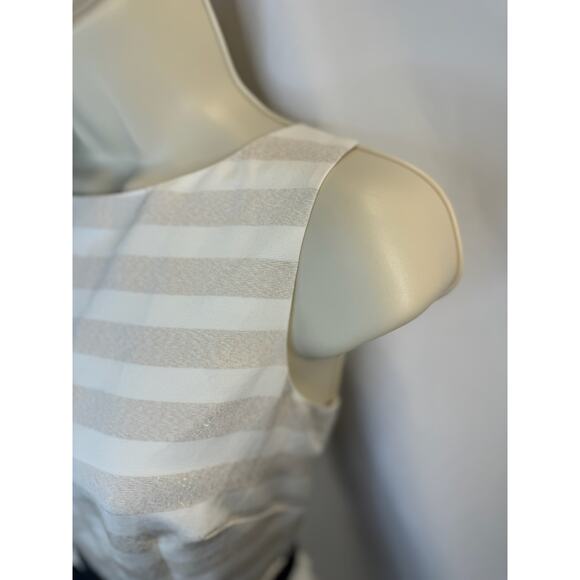 NWT Lilly Pulitzer Eryn Dress - Cameo White Swizzle Stripe - Size 6 - Picture 7 of 13